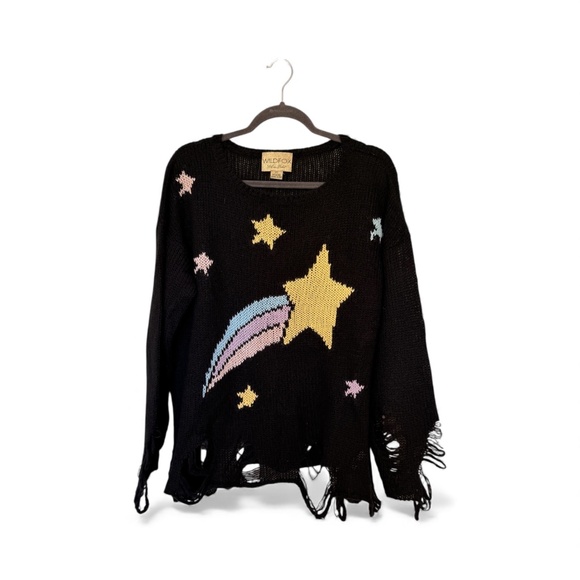 VTG Wildfox  "Shooting Star" Sweater - Picture 2 of 8